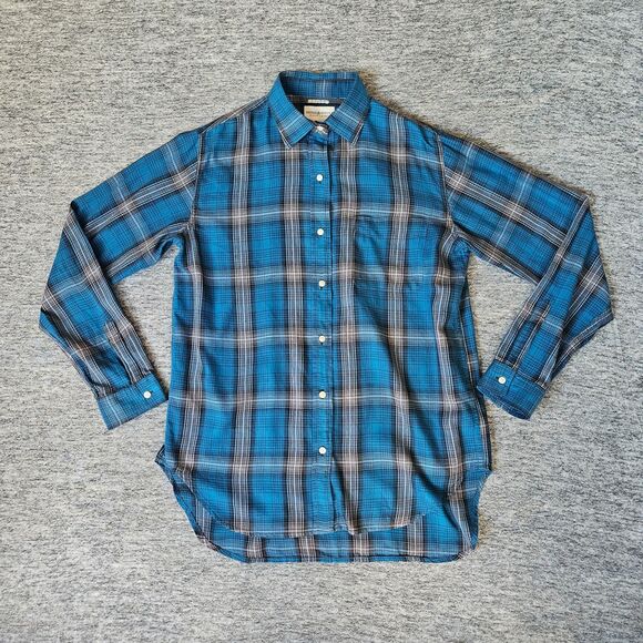 Denim & Supply Ralph Lauren Tops - Denim & Supply RL Boyfriend Ralph Lauren Blue Plaid Button Shirt Women’s Medium